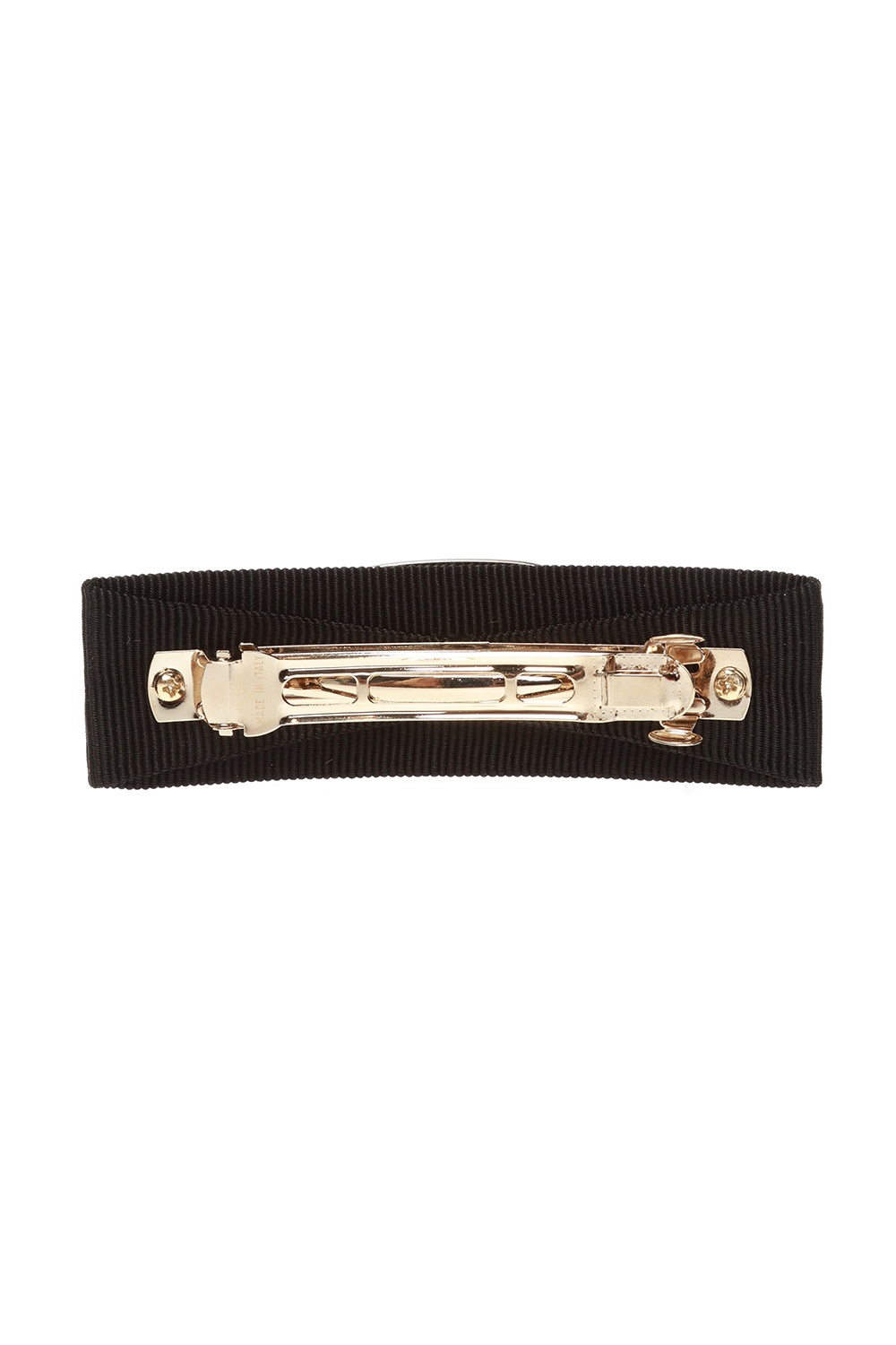 Black Hair clip FERRAGAMO - SchaferandweinerShops Japan